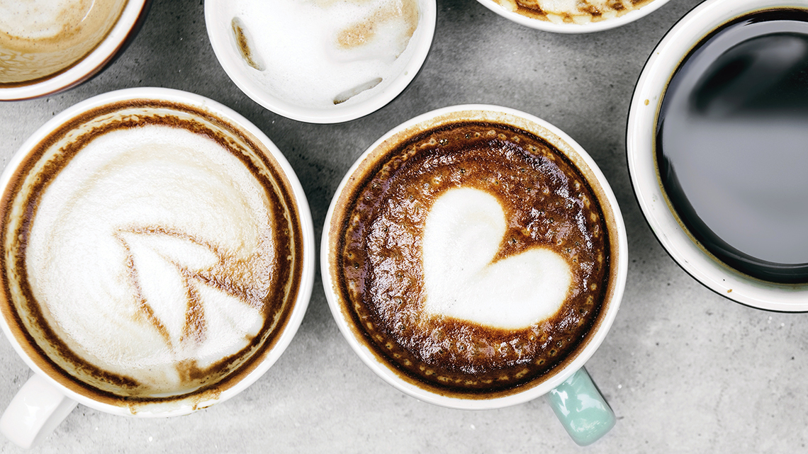 VIEW Cappuccino Cups, Coffee Tasting